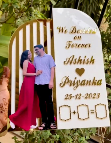 Acrylic Promise Board