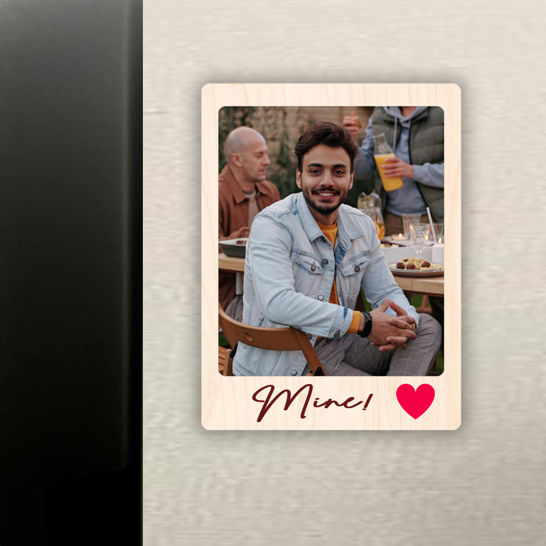 Personalised Magnet |Mine|