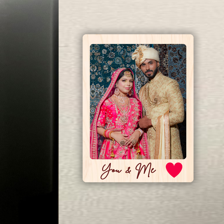 Personalised Magnet |You & Me|