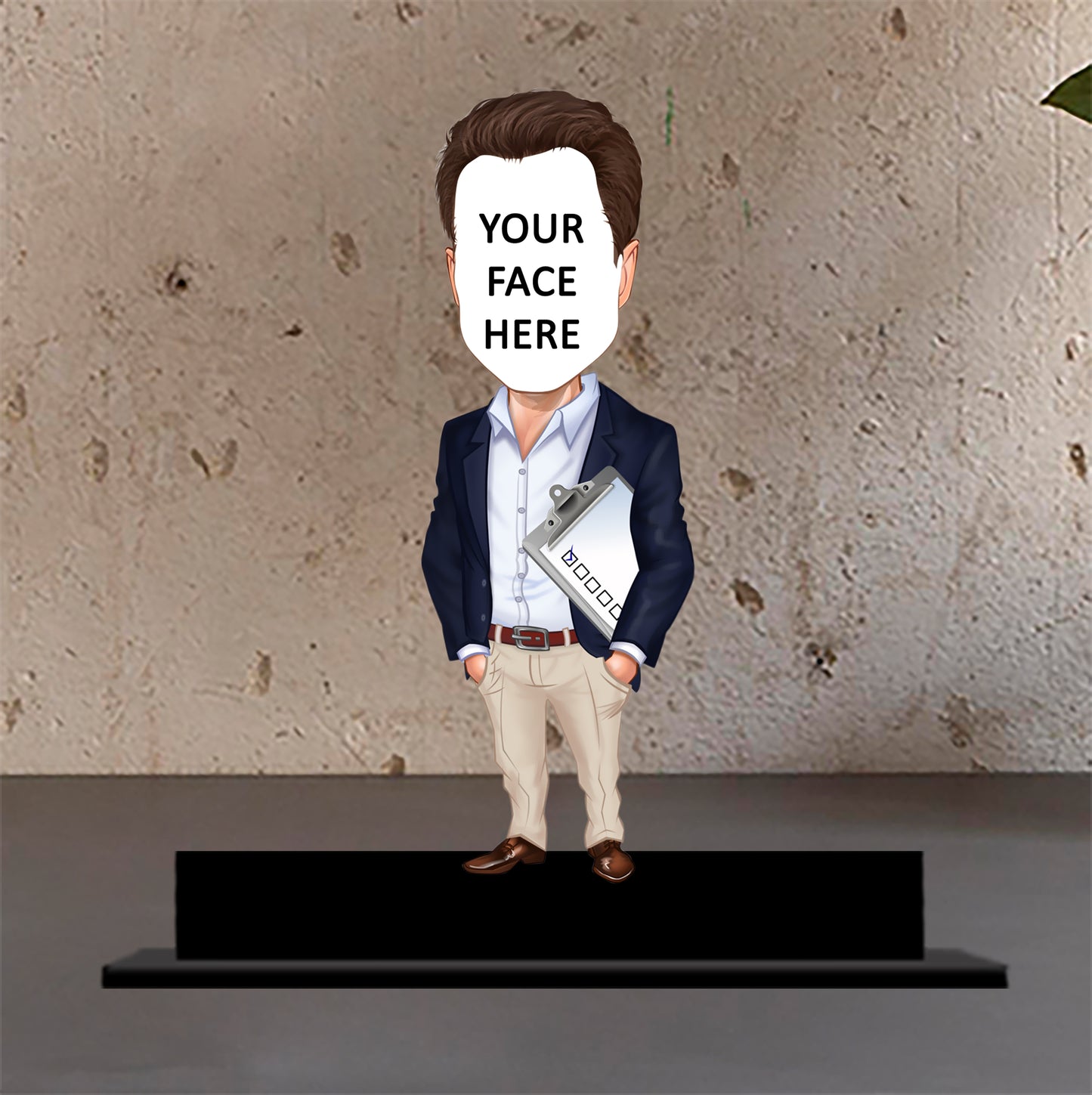 Personalized Professor Caricature