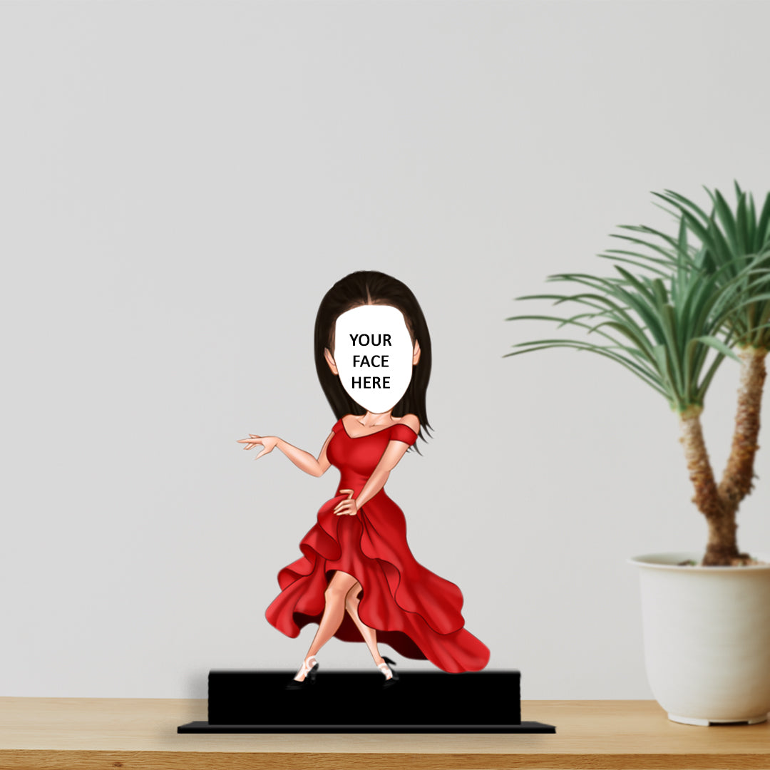 Ballerina Girl Caricature