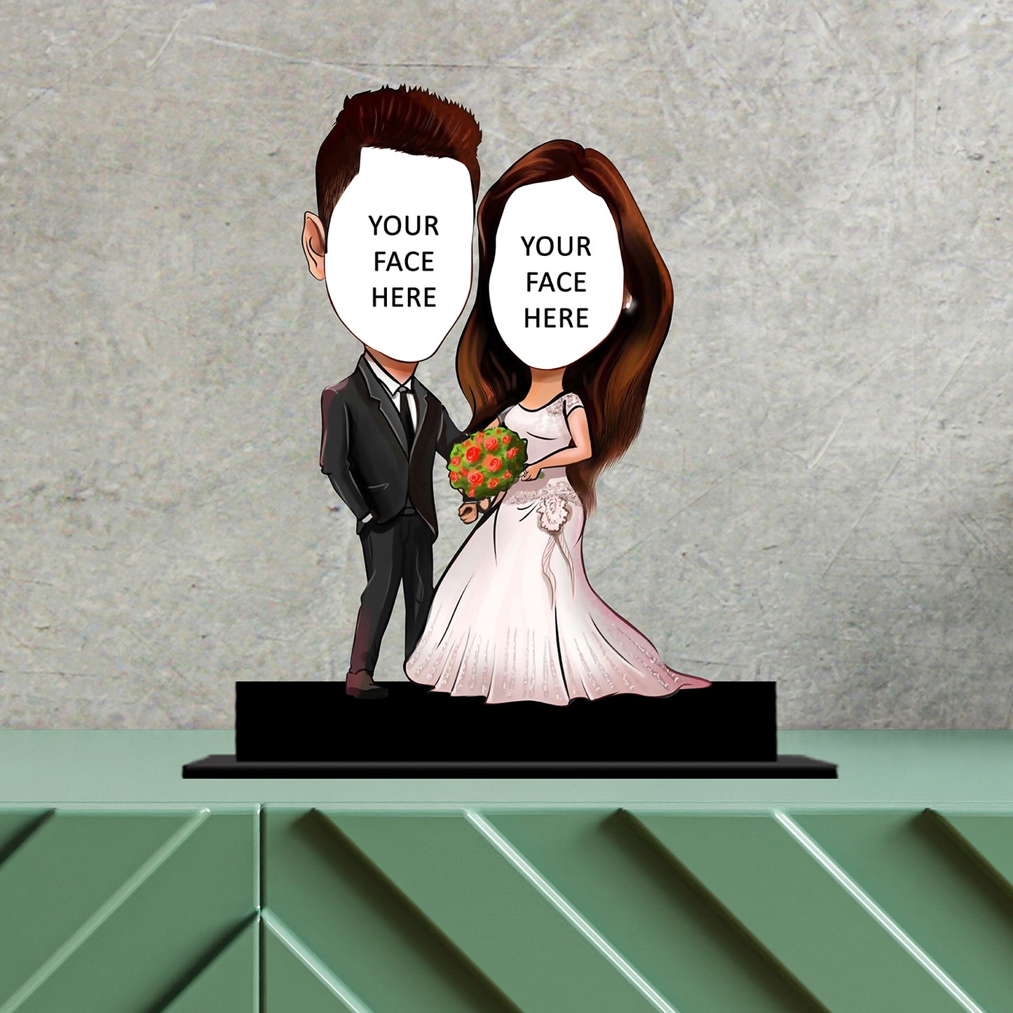 Personalsied Lovers Caricature