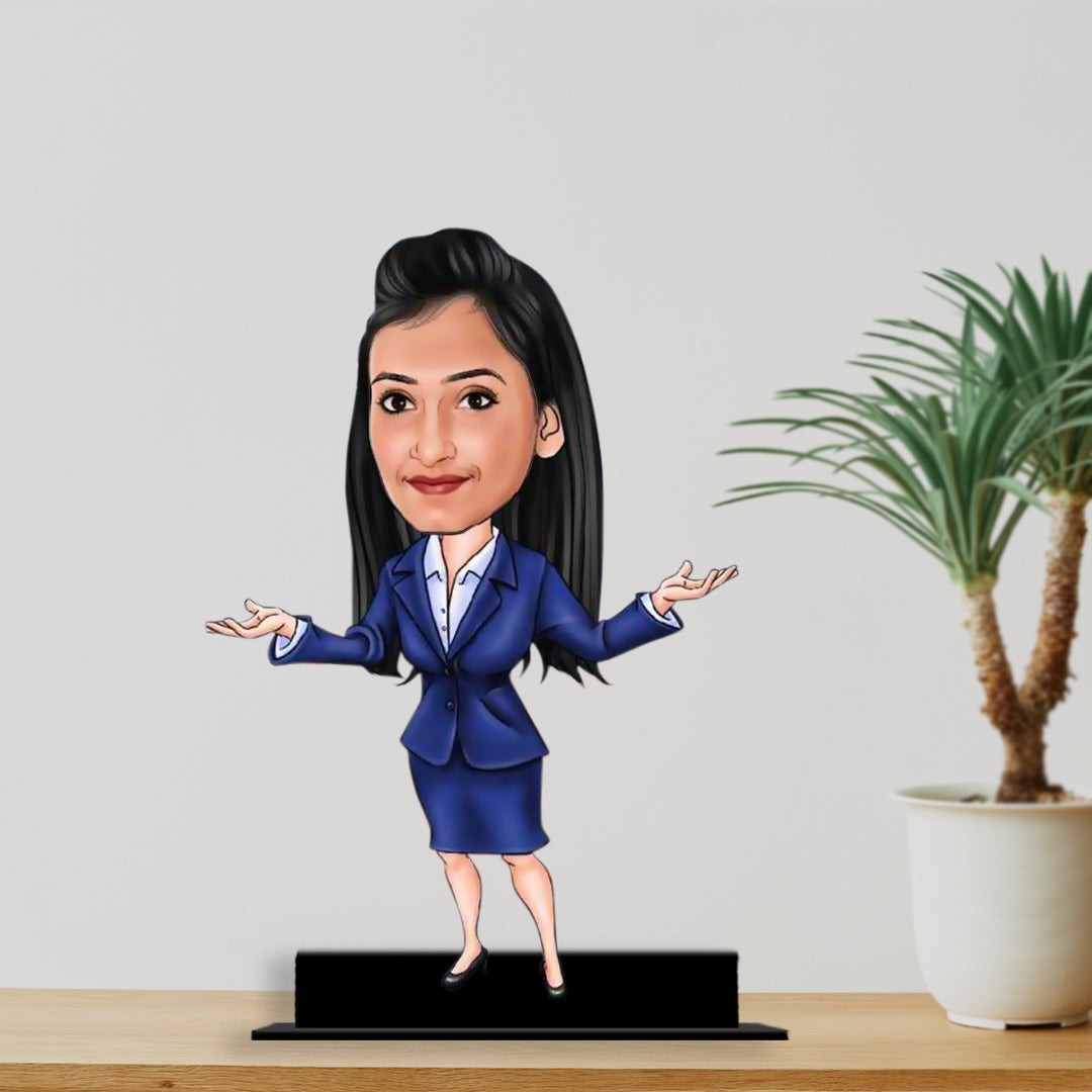 Professional Female Caricature