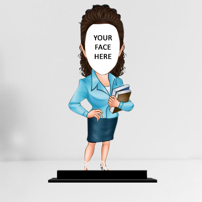 Miss Geek Caricature