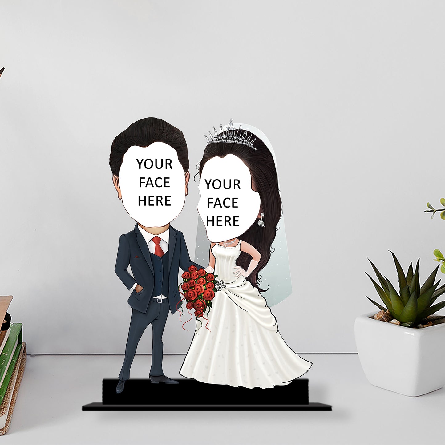 Christian Couple Caricature