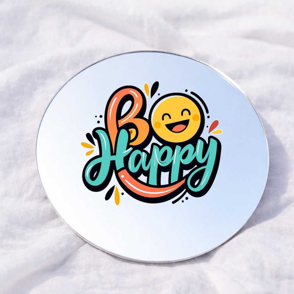 Be Happy Affirmation Mirror