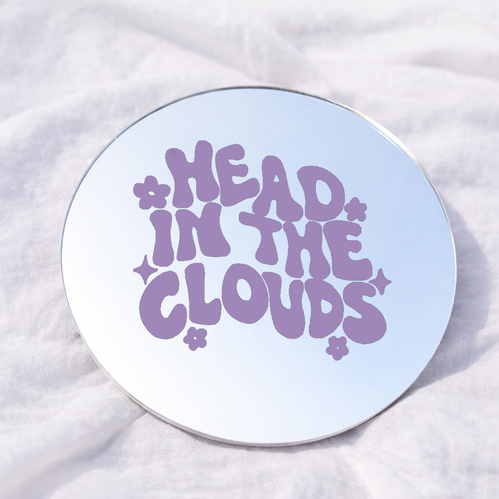 Head in the clouds Affirmation Mirror