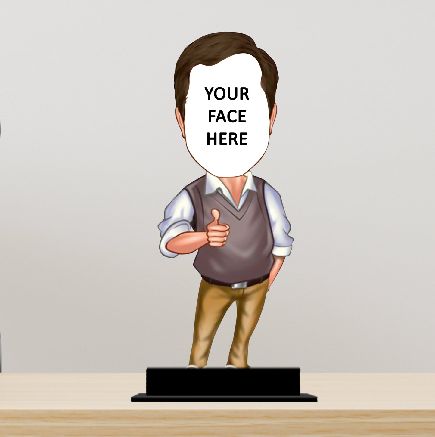 Personalized Wise Man Caricature