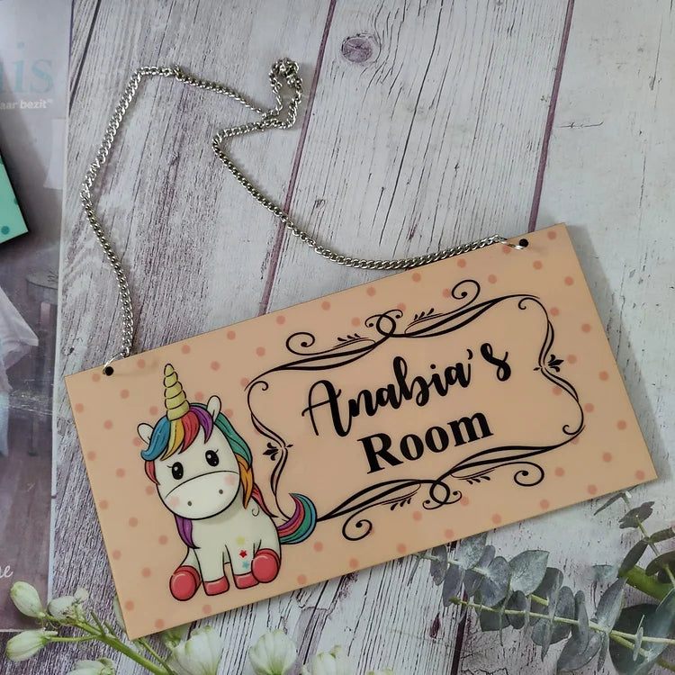 Name Plate For Kids room
