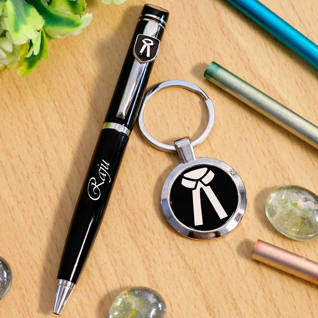Lawyer Pen+Keychain Combo