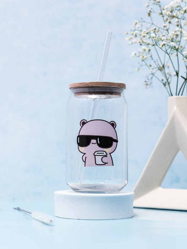 What You Lookin At Glass Can