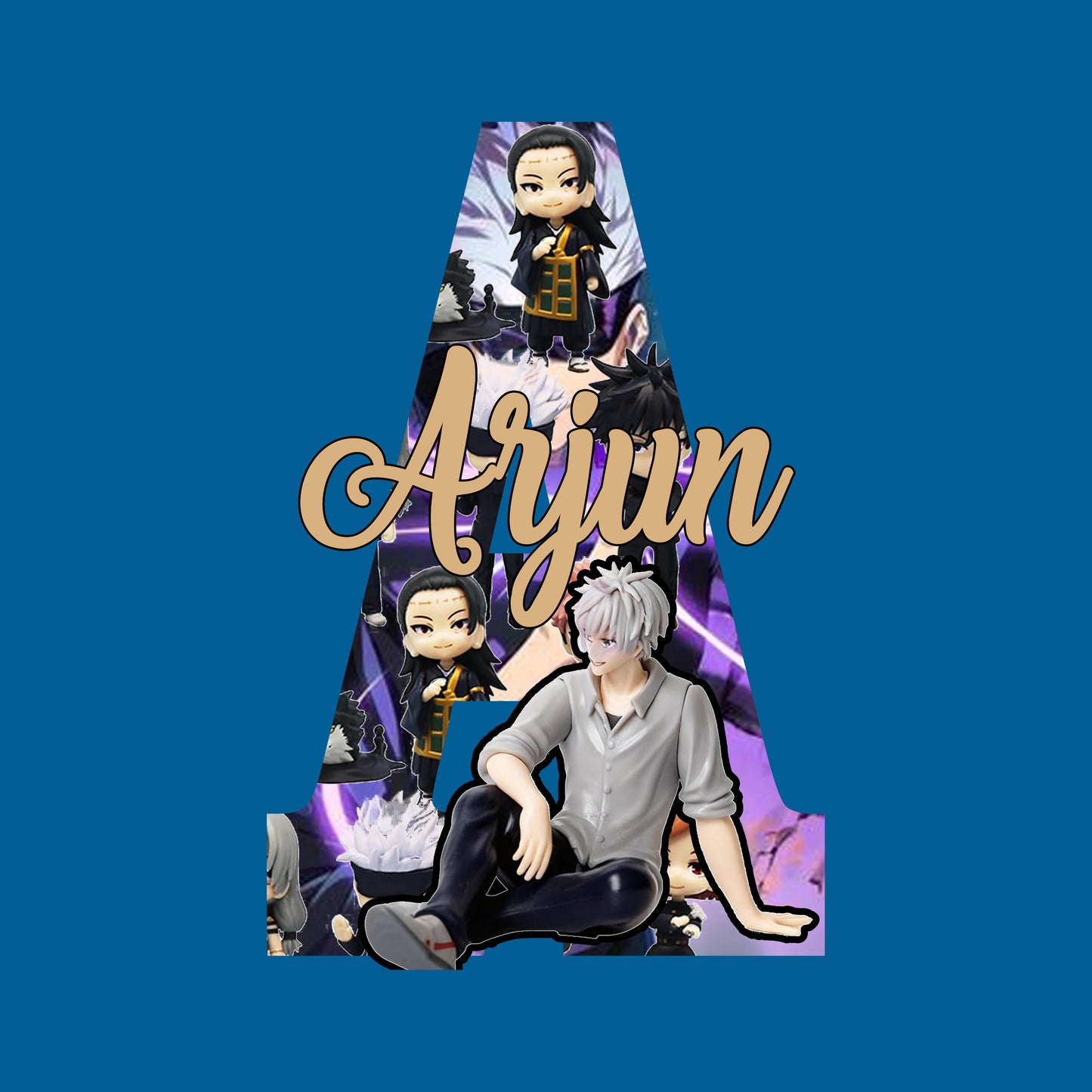 Satoru Gojo Theme Name Plate