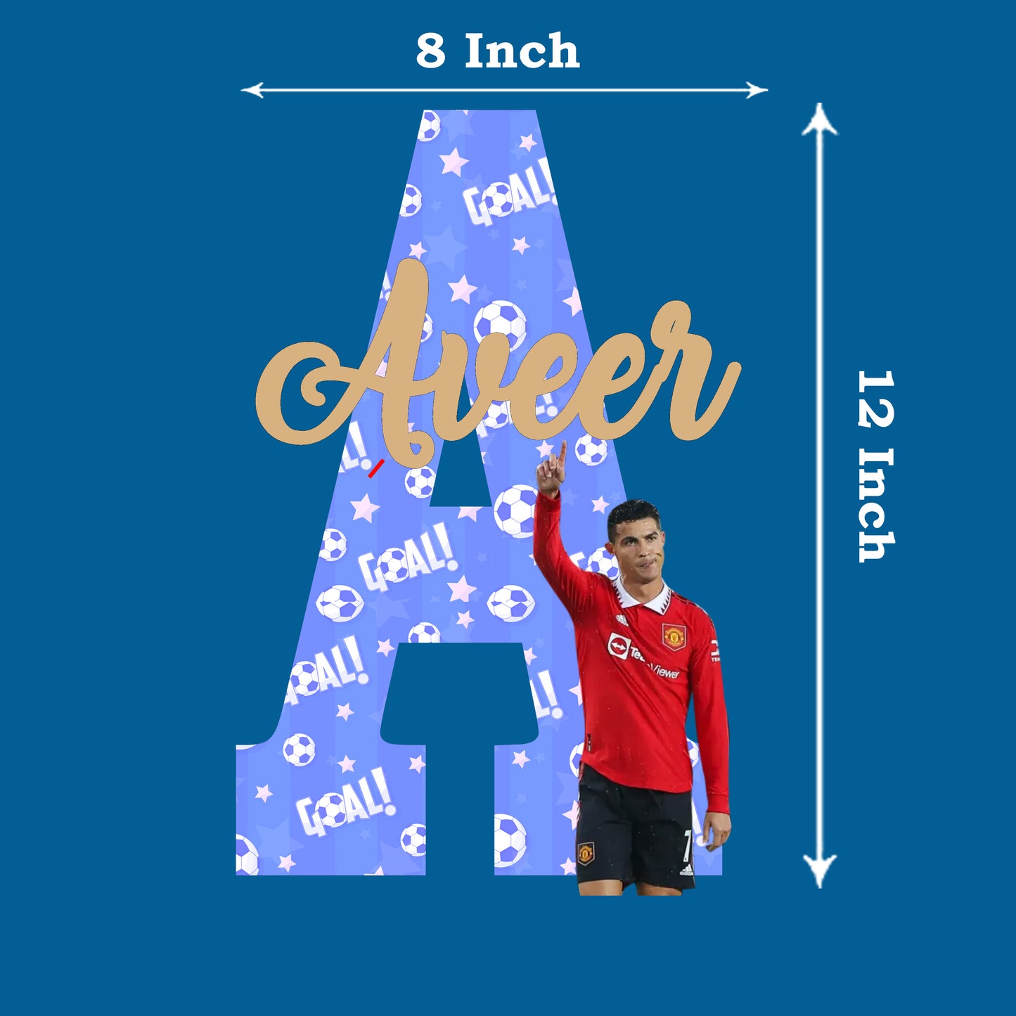 Football Theme Name Plate 2.O