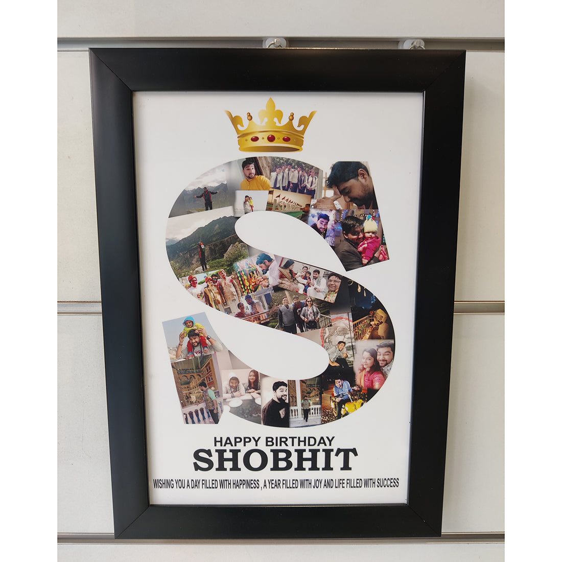 Custom Alphabet Frame