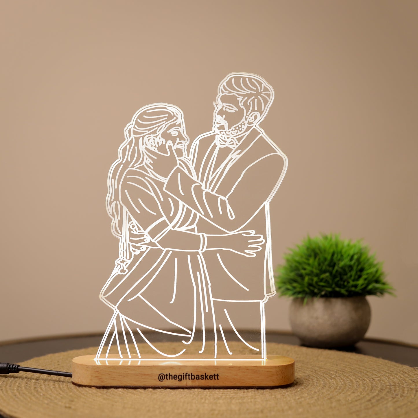 3D Customised Photo Illusion Acrylic LED Lamp