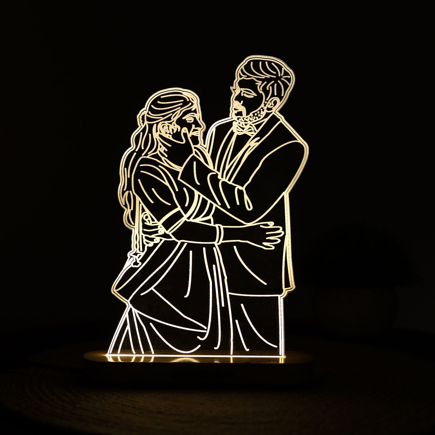 3D Customised Photo Illusion Acrylic LED Lamp