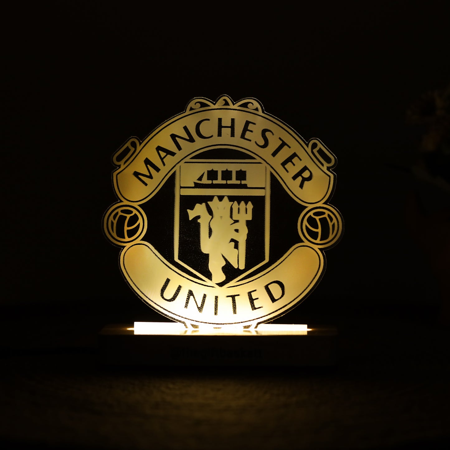 Manchester United 3d Illusion Acrylic LED Lamp