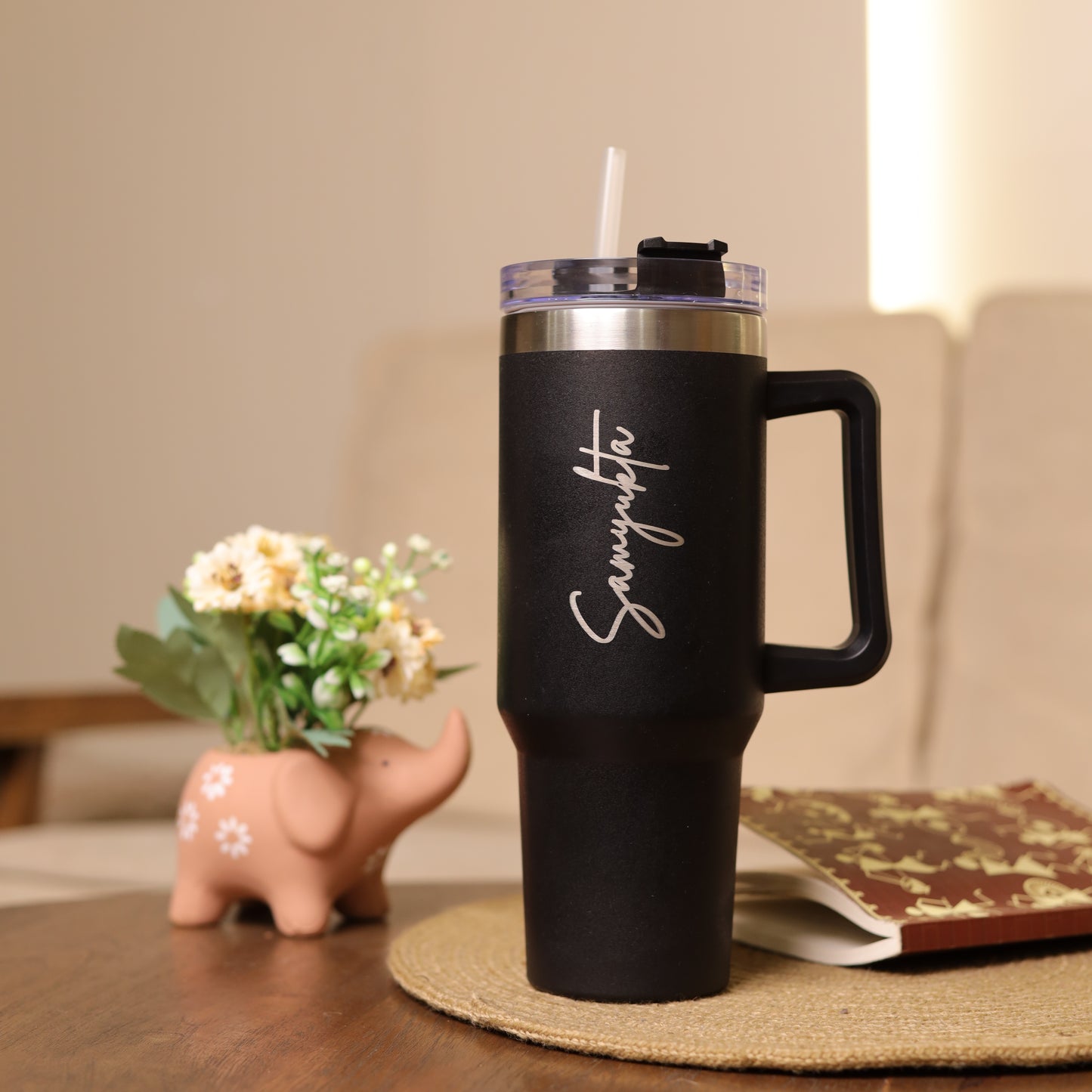 Coffee Tumbler Large Insulated Travel Mug 1200ml (Non Customised