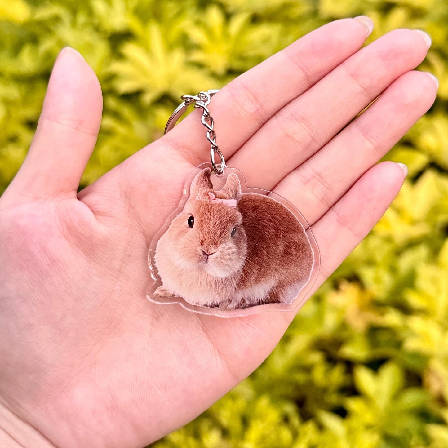 Personalised Pet Photo Acrylic Keychain