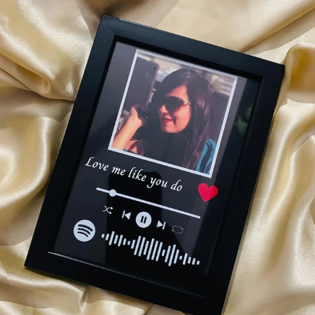 Customised Spotify Frame