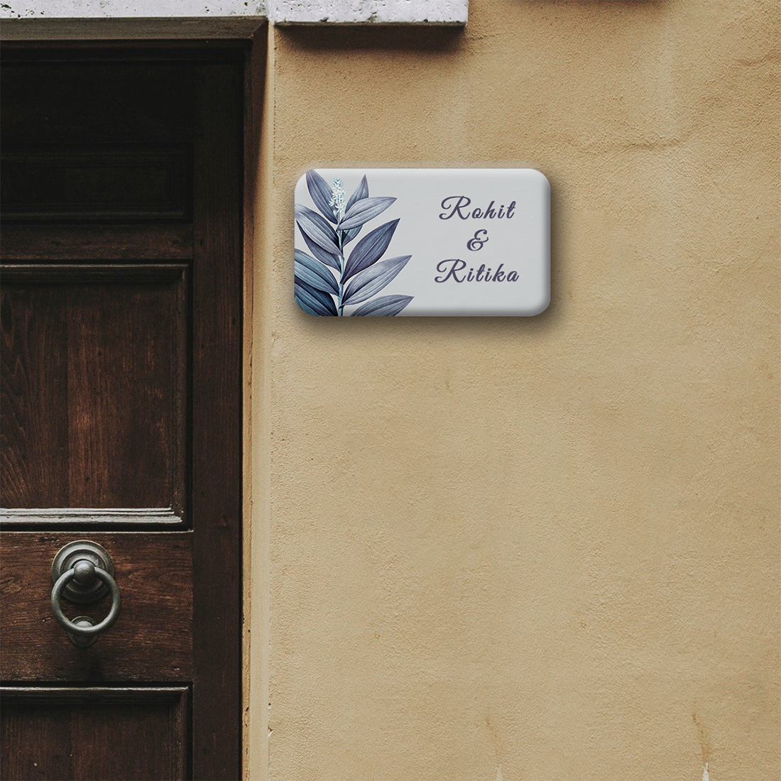 Customized Family Name Plate