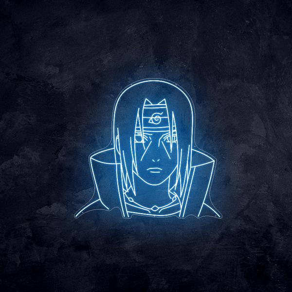 'Itachi Uchiha' Naruto sign (Size 24x24 inches)
