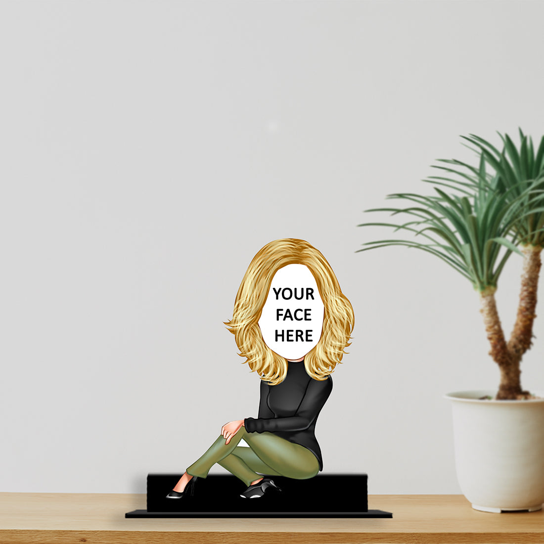 Quirky Girl Caricature