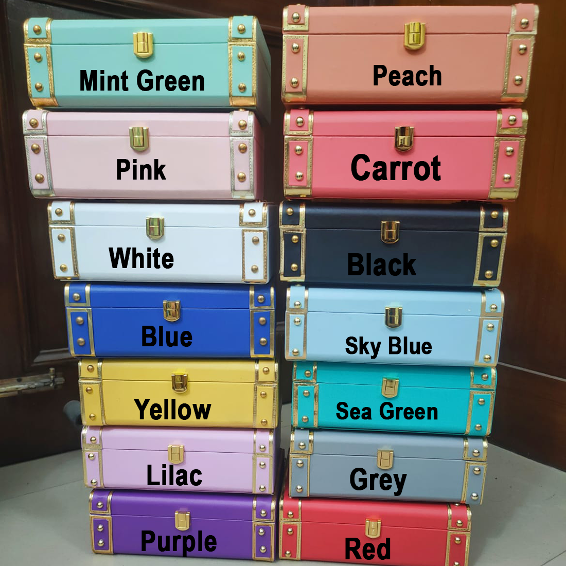 Vintage Trunk With Name Customization