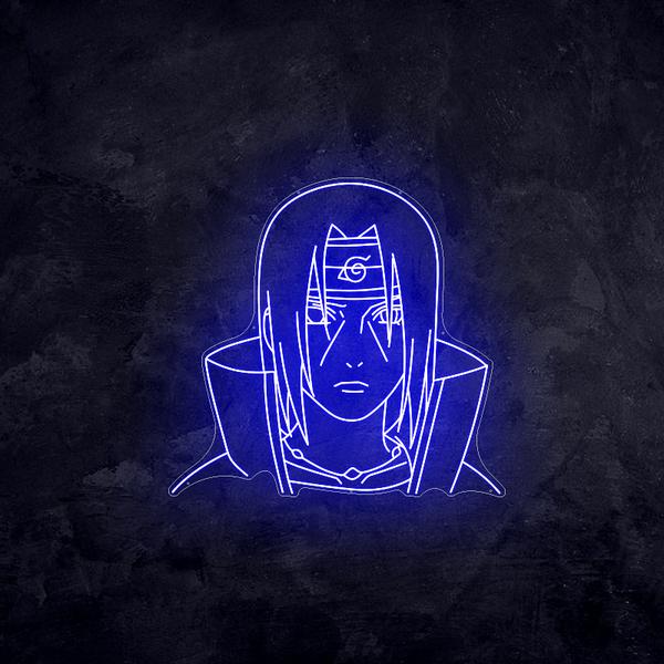 'Itachi Uchiha' Naruto sign (Size 24x24 inches)