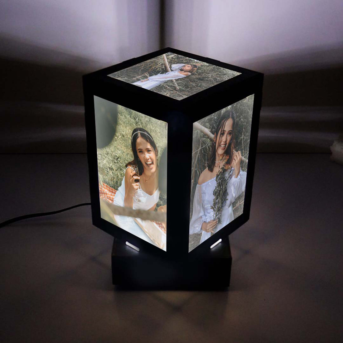 Rotating Cuboid Lamp