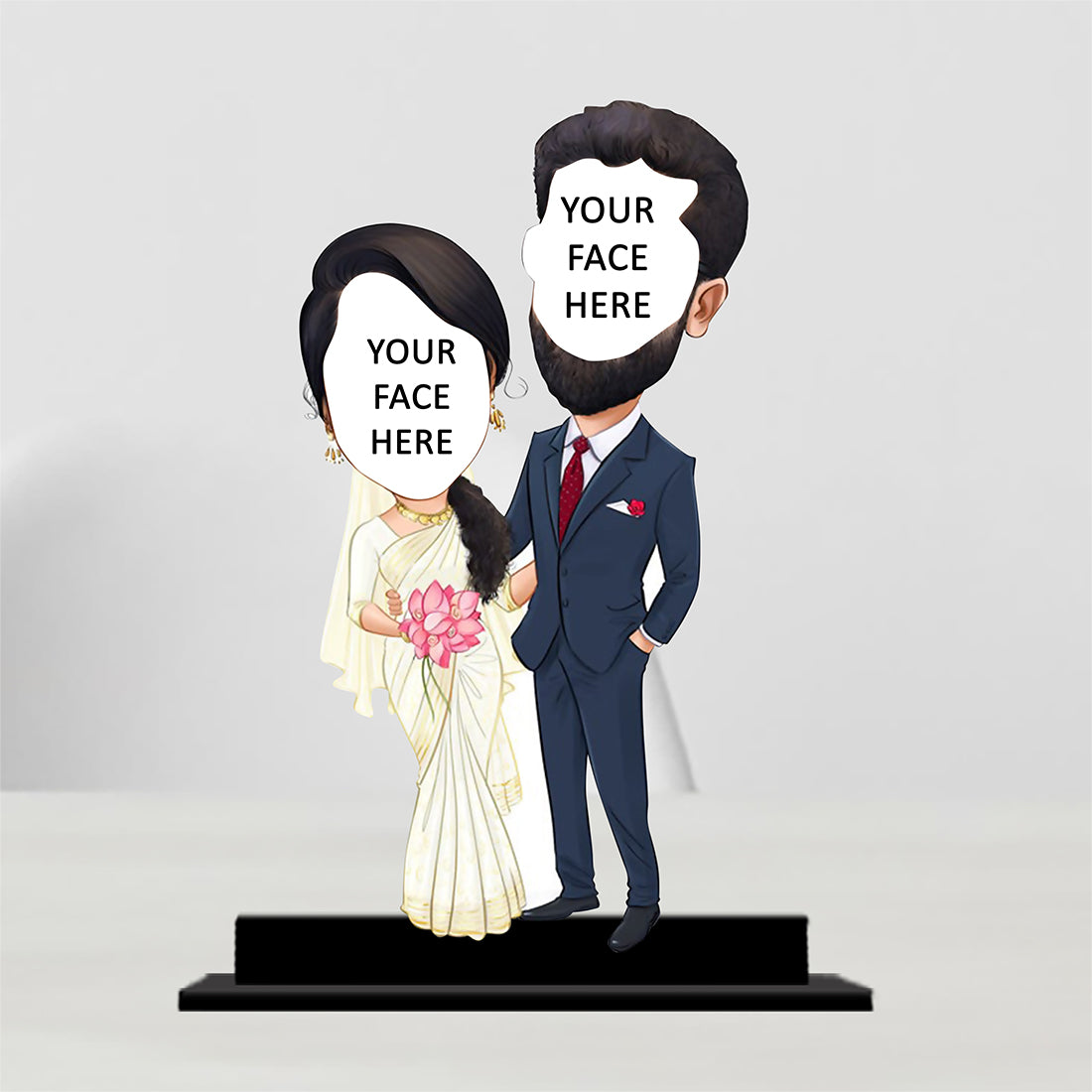 Loving Couple Caricature