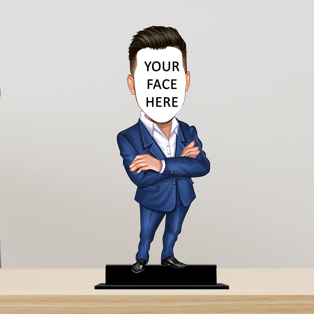 Personalized Wooden Caricature for Boys