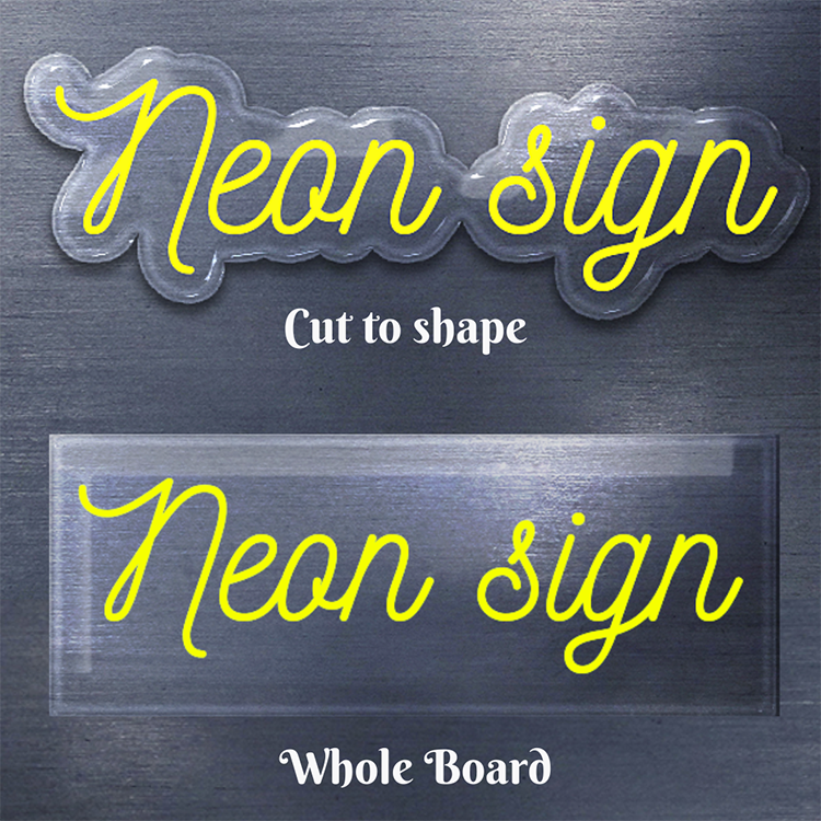 Korean Heart Neon Sign(BTS)