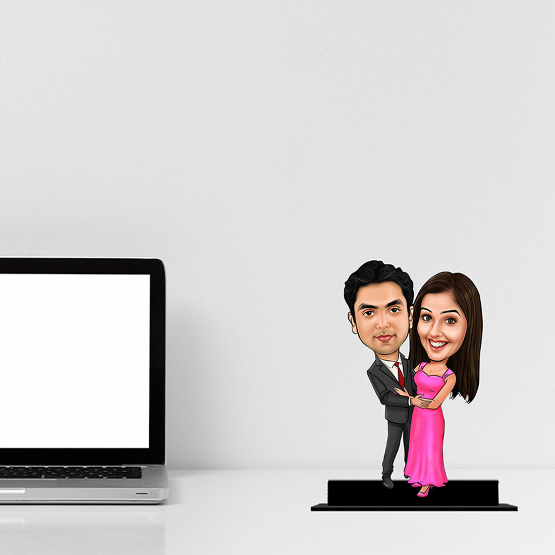 Loving Couple Caricature