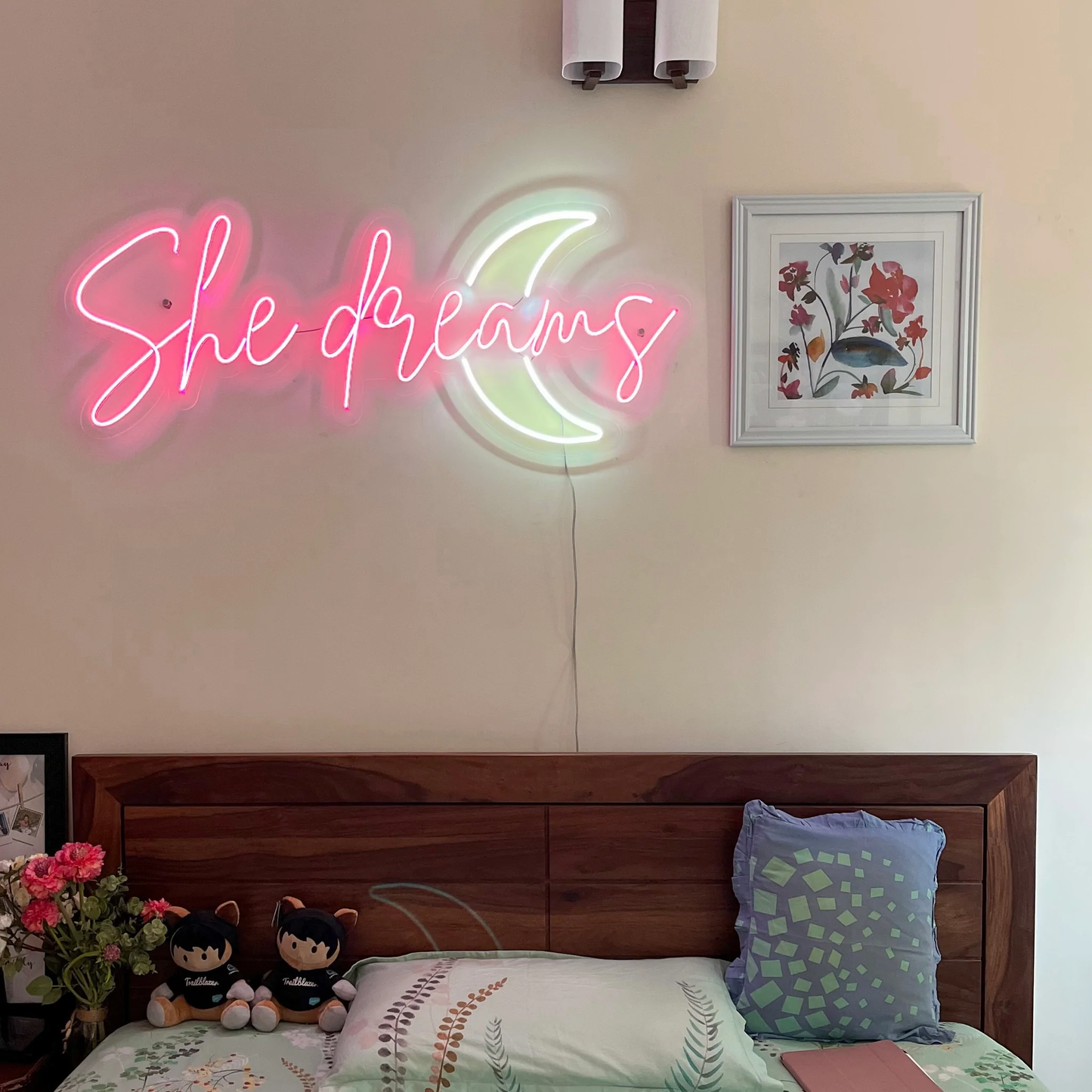 She Dreams Neon SIgn