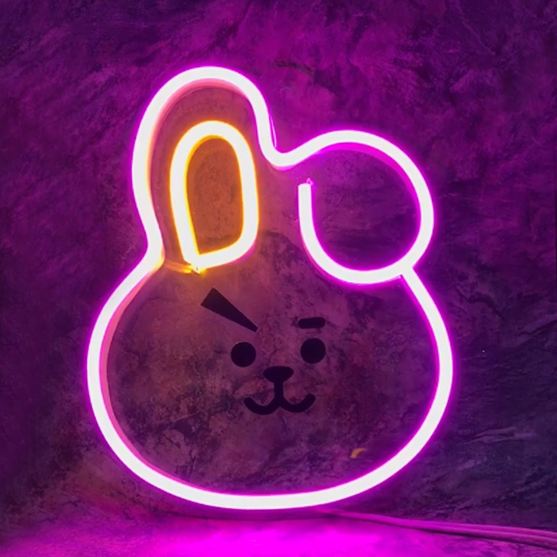 Cooky BT 21 Neon Sign