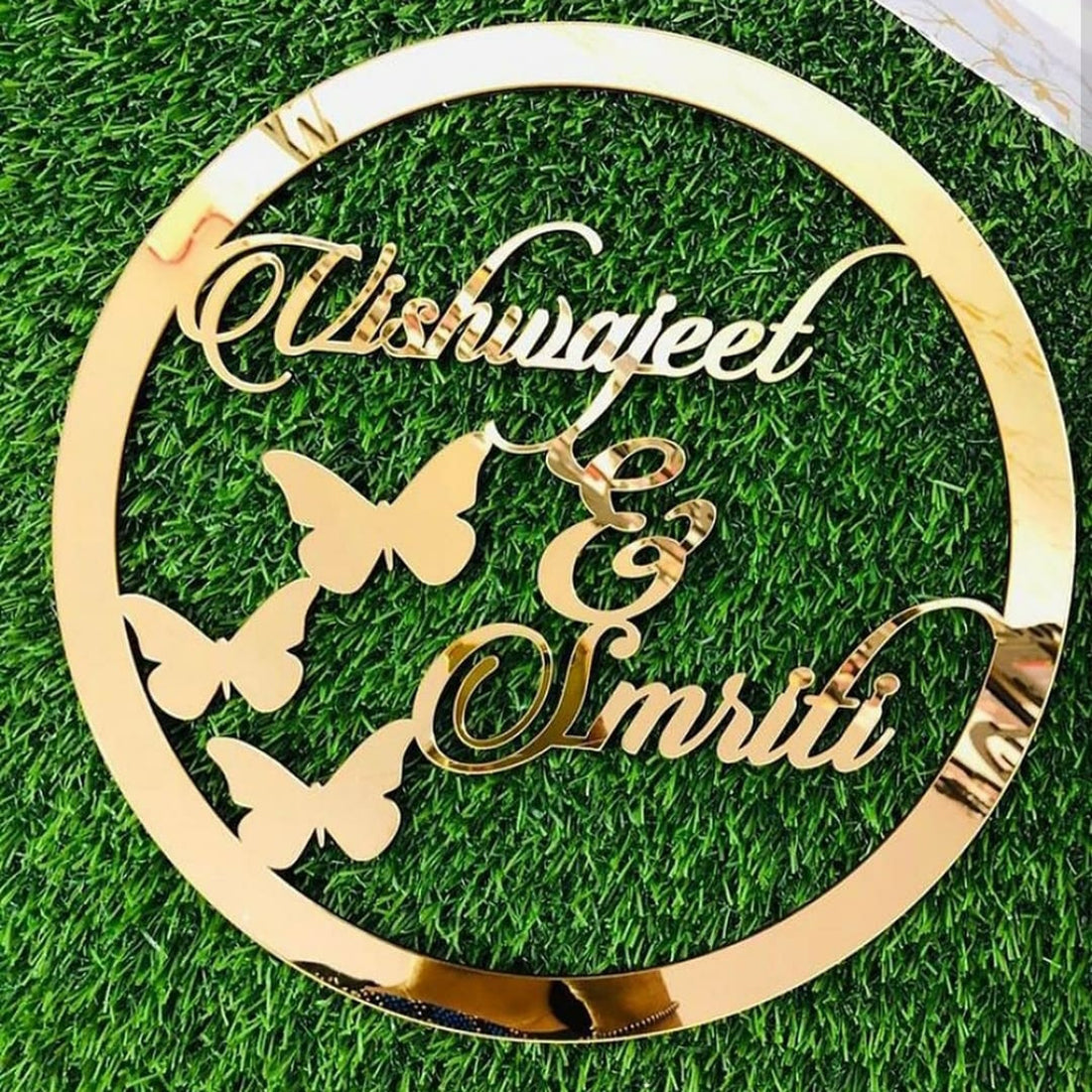 Customized Name Ring