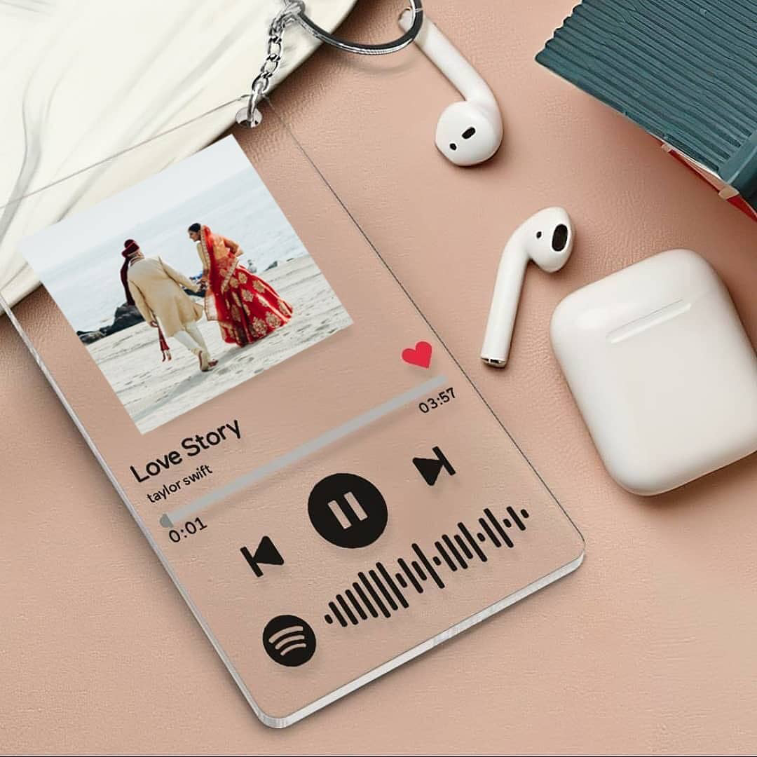 Spotify Customized Keychain