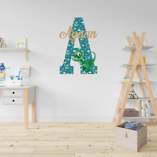 DInosaur Theme Name Plate