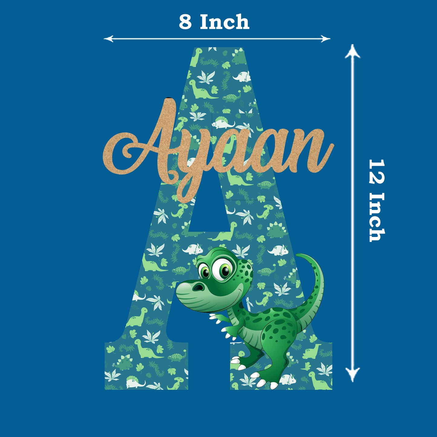 DInosaur Theme Name Plate