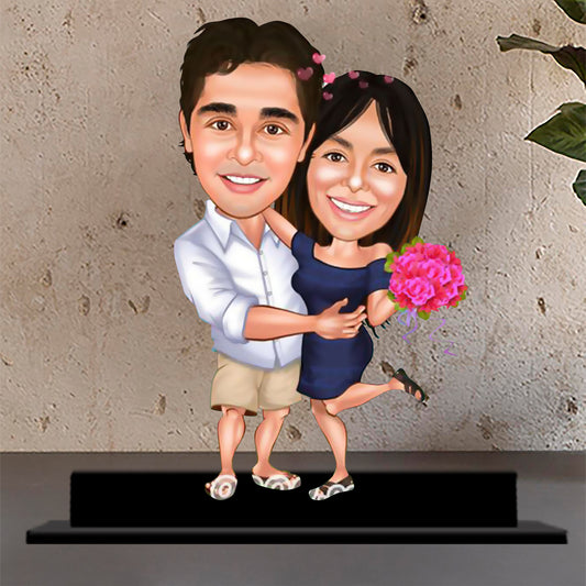 Personalised Couple Caricature