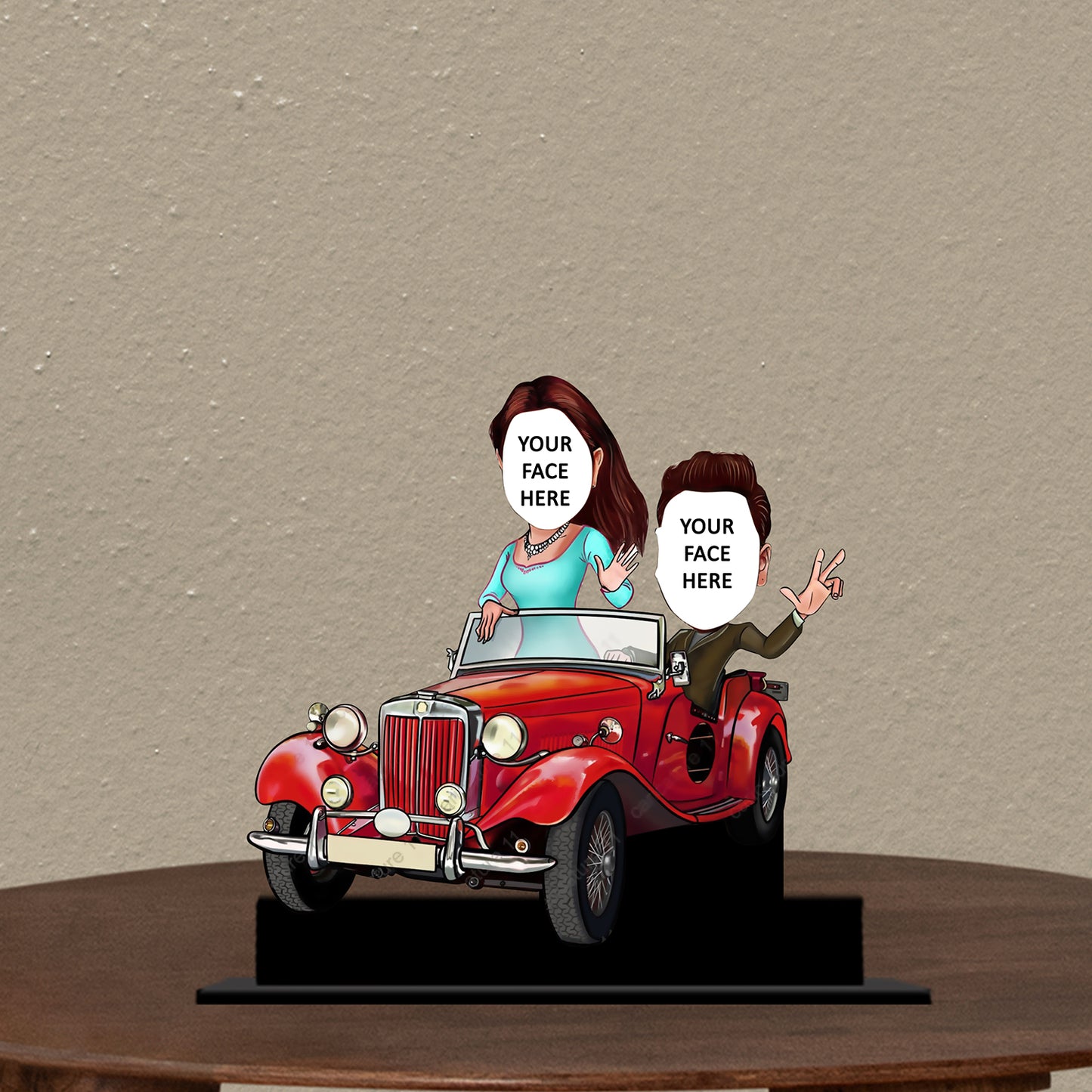 Newly Wed Couple Caricature
