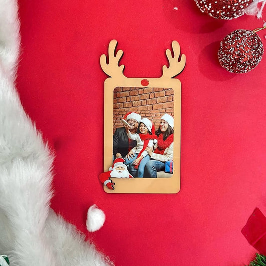 Personalised Reindeer Christmas Magnet
