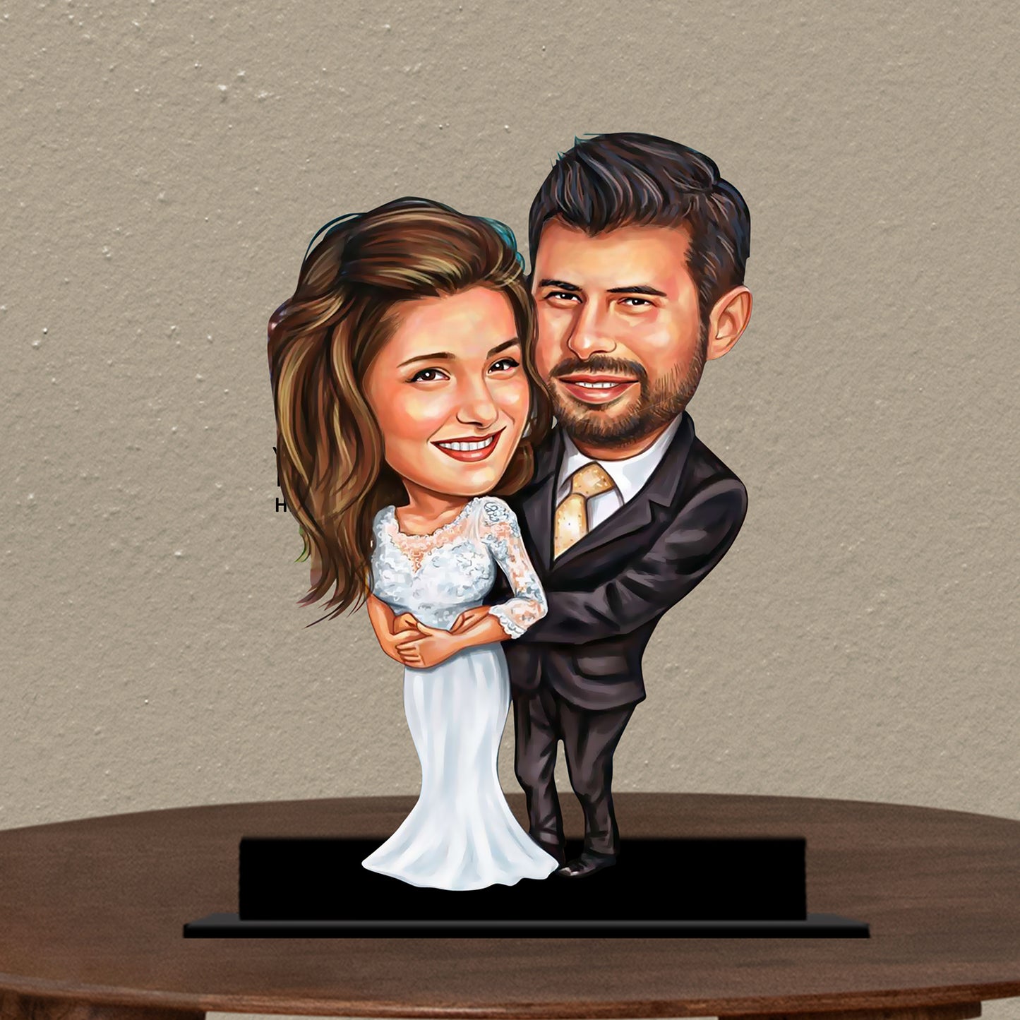 Personalsied Couple Caricature