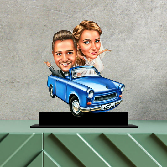 Newly Wed Caricature