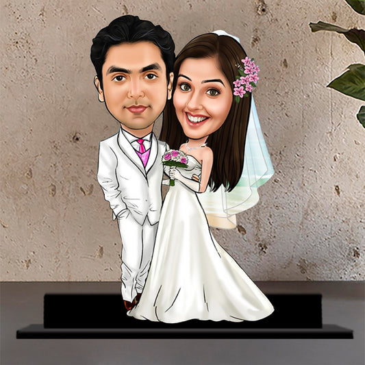 Christian Couple 2.0 Caricature