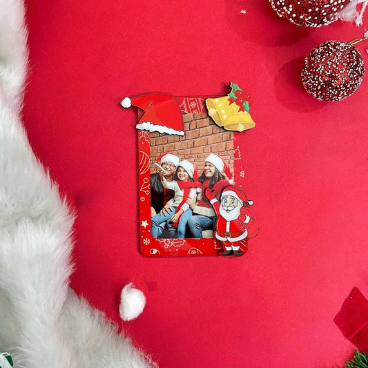 Personalised Santa Christmas Magnet