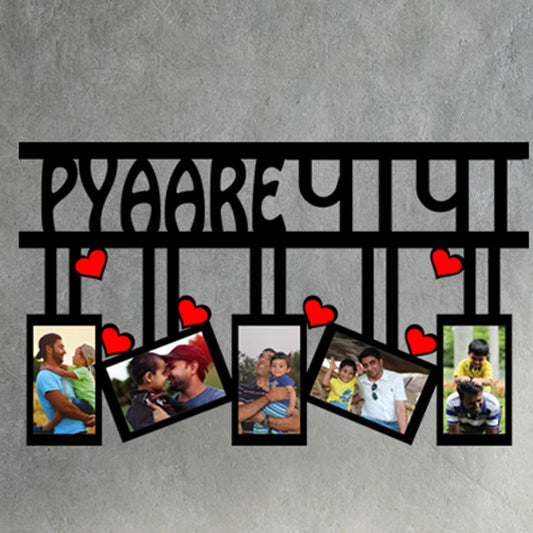 Pyaare Papa wall frame