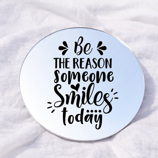 Spread Happiness Affirmation Mirror