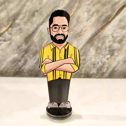 Single Personalised Illustration Miniature(COD Not Available)